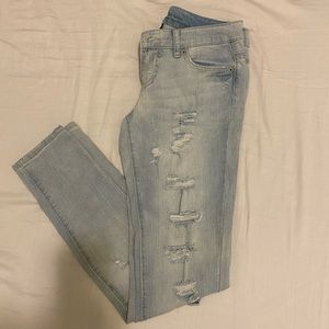 Low rise skinny jean